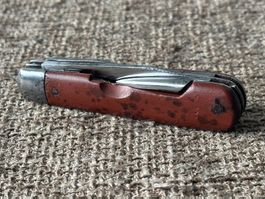 Uraltes Schweizer Militärmesser H. Bühler Langenthal RAR