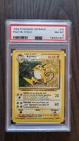Pokémon Raichu Holo Base Set PSA 8 Deutsch