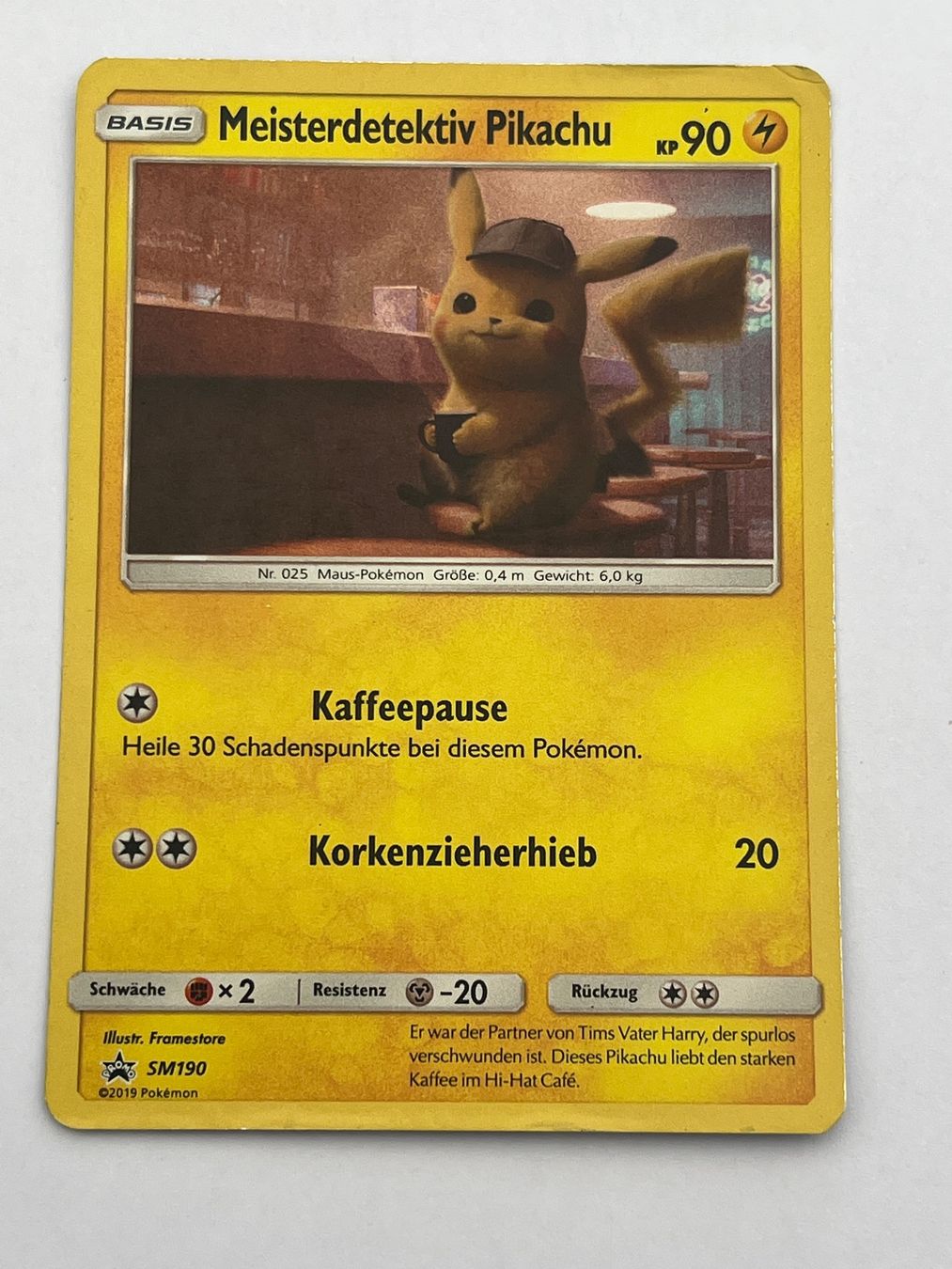 Pokémon Carte collezionabili: Meisterdetektiv Pikachu – Usato da Winterthur venduto da Wusa01