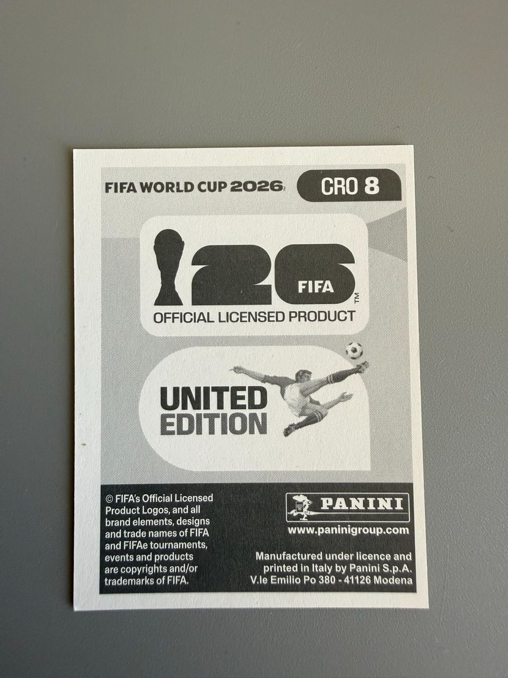 Panini Sammelbilder & Trading cards: Panini Kristijan Jakic CRO 8 – Gebraucht aus Liebefeld von Ronaldo-1996 1