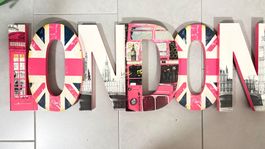 Deko Schriftzug LONDON