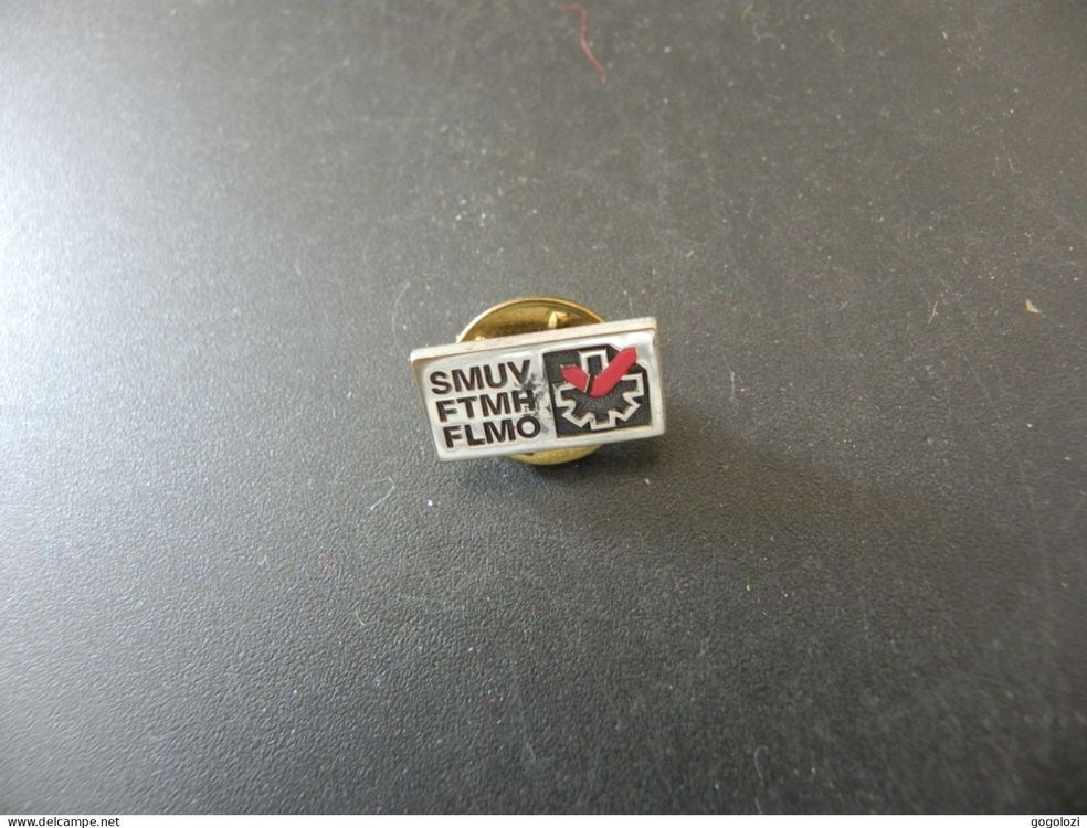 Altes Gewerkschafts Abzeichen SMUV FTMF FLMO (Gebraucht) in Biel/Bienne ...