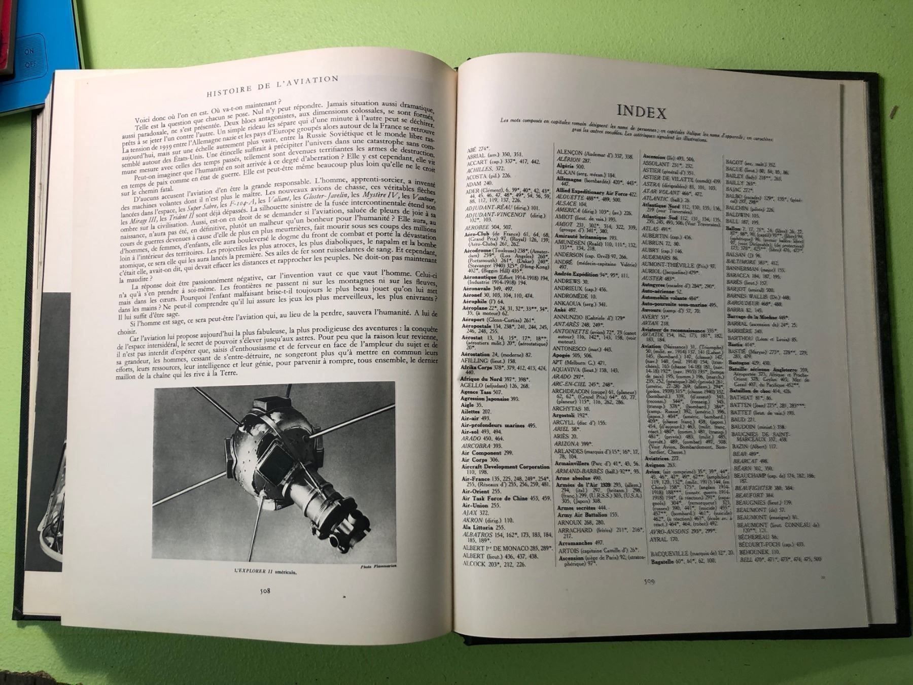 Libri: René Chambe: Histoire de l'Aviation. 1958 – Usato da Zürich venduto da allp 9