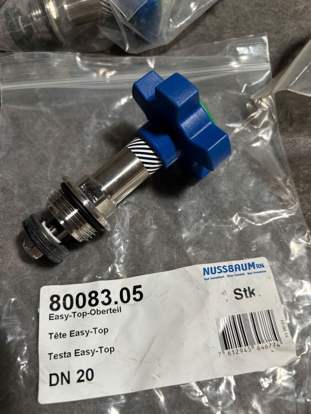 Rubinetteria: Batterieventil - R.Nussbaum 80083.05  (3/4") DN20 – Nuovo e nell'imballaggio originale da Sissach venduto da swxx5