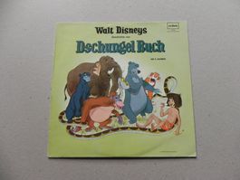LP Walt Disney Geschichte Dschungel Buch 1977