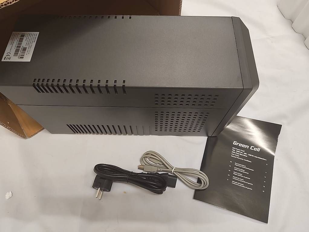Caricatori & Batterie: Green Cell PowerProof USV 1500VA 1050W – Nuovo e nell'imballaggio originale da St.Gallen venduto da becks0815 1