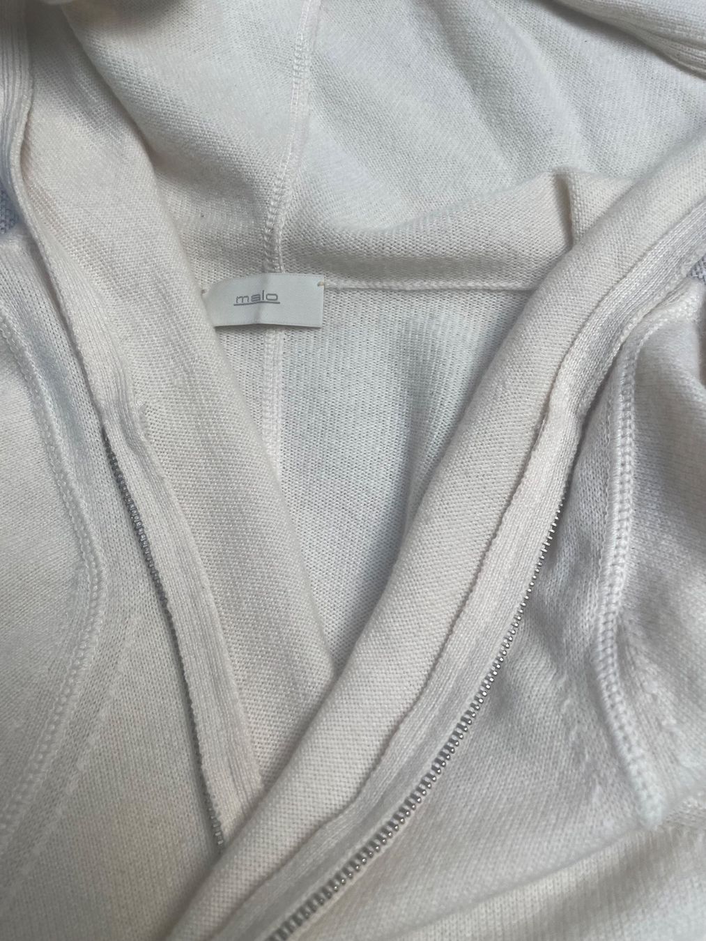 Maglioni & Felpe: Malo 100% Kashmir Pullover con zip – Difettoso da Minusio venduto da Pink222 9