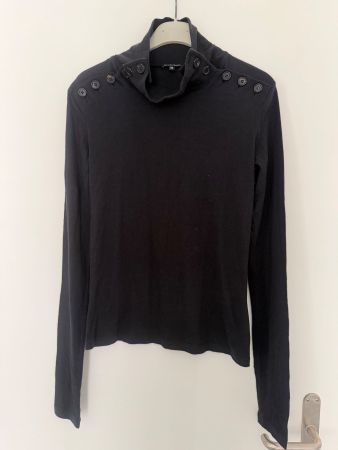 Ann Demeulemeester Top - 20% Angora Wool - Size 36