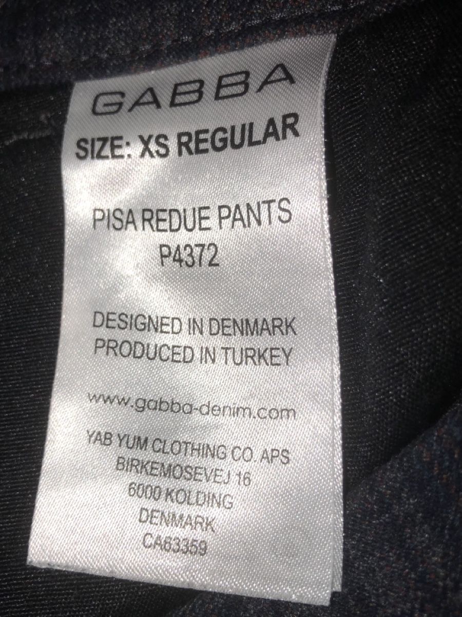 Pantaloni: Hose von GABBA Gr. XS – Usato da Balsthal venduto da Katzenfan99 2