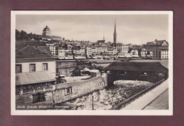 ZÜRICH - Gedeckte Brücke - Café Concert - 1934