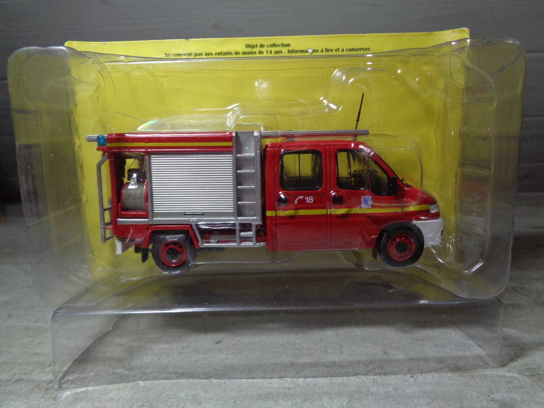 Citroën Modellini d'auto: Hachette 1:43 Citroën Jumper PI Picot Pompier – Nuovo e nell'imballaggio originale da Reconvilier venduto da rallycar 1
