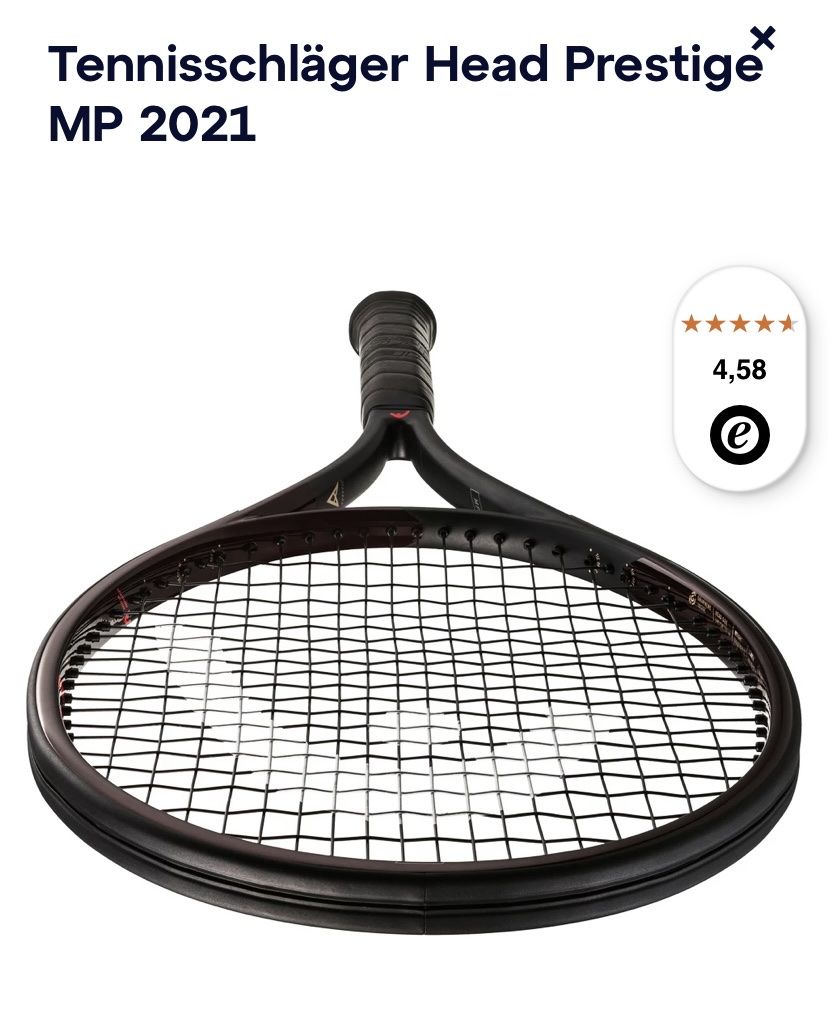 Head Racchette: Tennisschläger HEAD Prestige MP – Usato da Luzern venduto da breil5 3