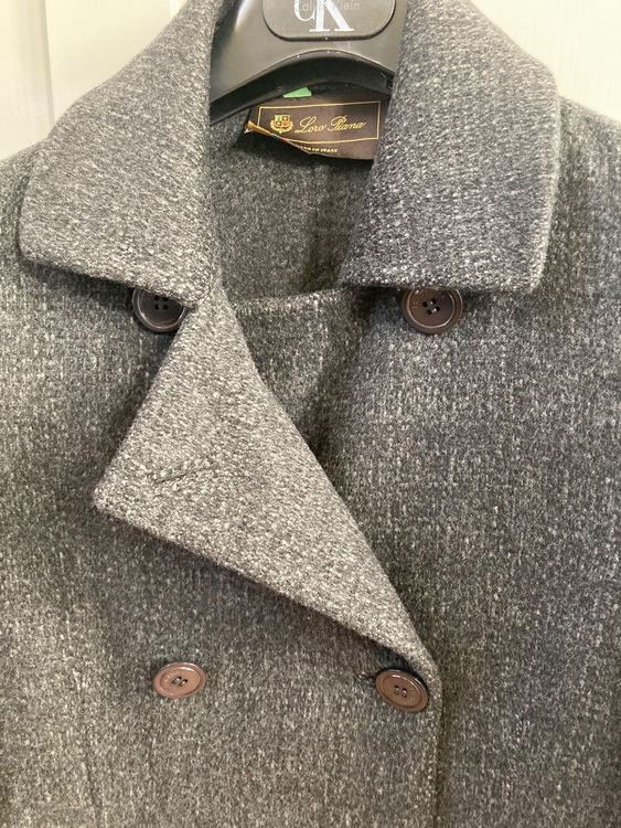 LORO PIANA MANTEL, (IT40), 100% KASCHMIR, BUTTERWEICH