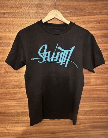 Schwarzes T-Shirt The Seventh Letter, Grösse S