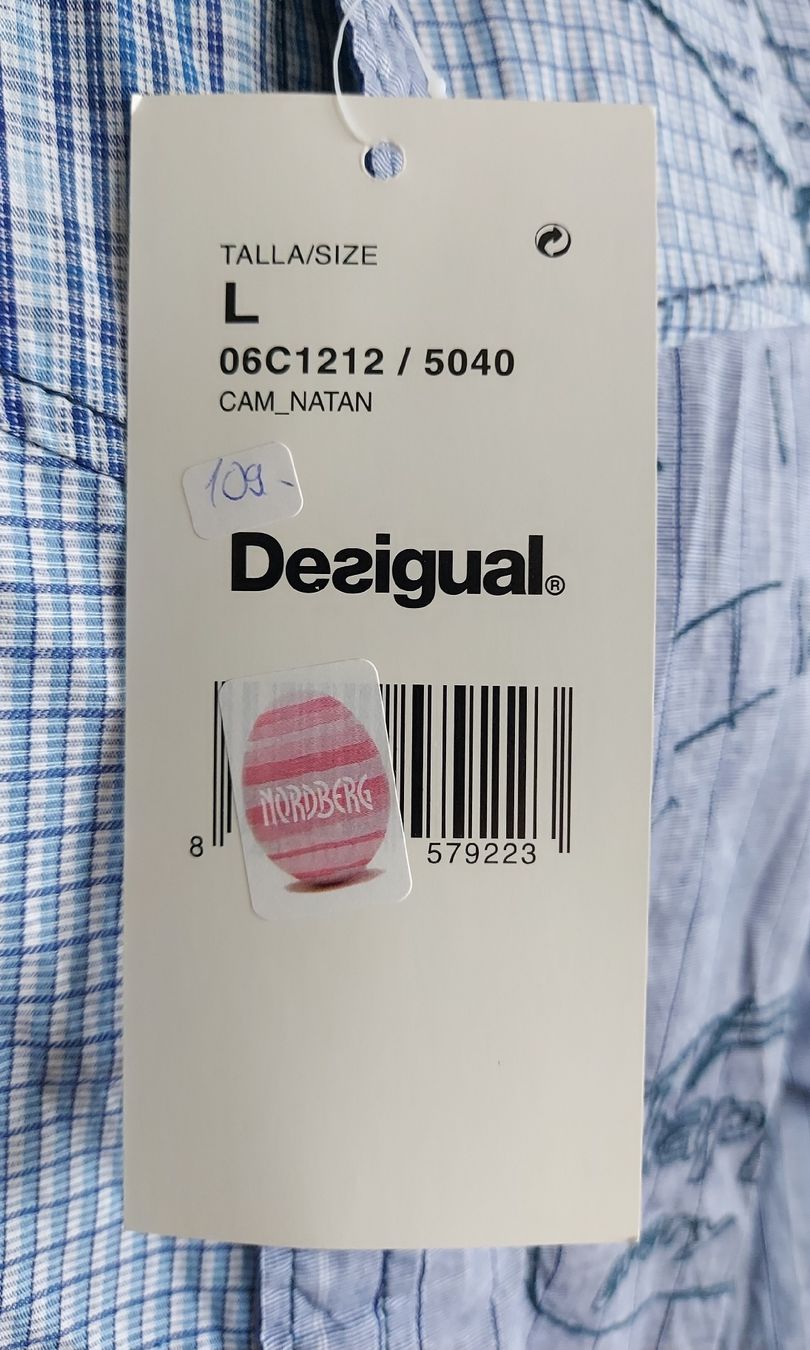 Desigual Camicie: Neues Desigual Herren Hemd Gr. L – Nuovo e nell'imballaggio originale da Basel venduto da Mazzo84 1