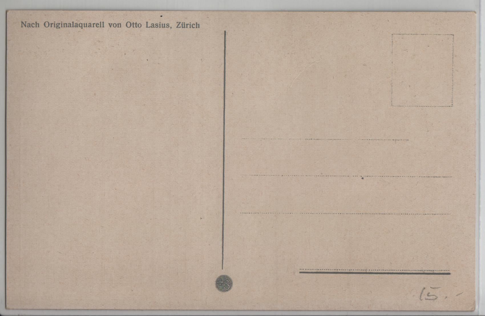 Foto & Immagini: Zürich - Winterlandschaft – Antico da Ettingen venduto da Kartenplanet 1