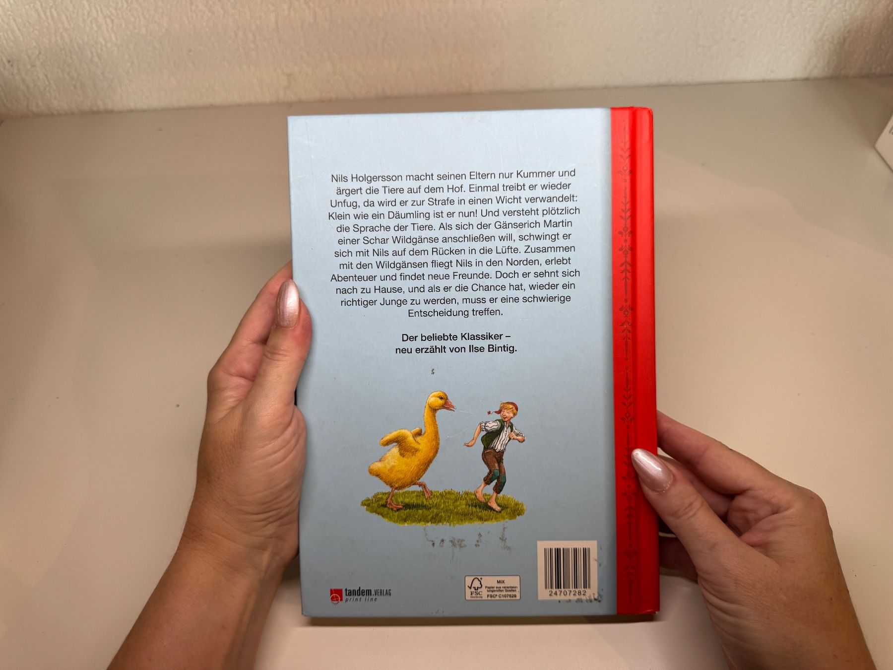 Libri: BUCH: Selma Lagerlöf, Nils Holgerssons wunderbare Reise – Usato da Grosswangen venduto da Kleine.Knoepfe 9