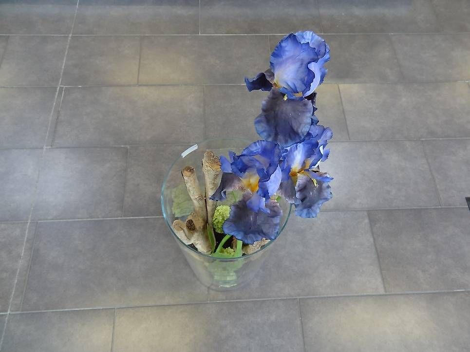 Tutte le decorazioni: Iris im Glas (Seide) – Nuovo (secondo la descrizione) da Steffisburg venduto da Nickyspatz 1