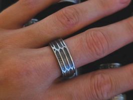 Ring aus Besteck