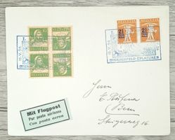 TR12 Enveloppe + Timbre Suisse 1926
