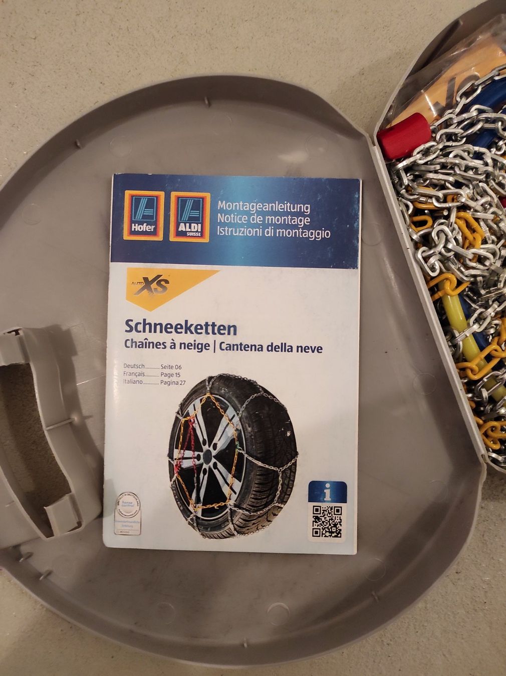 Catene da neve: Schneeketten 9mm, Aldi – Nuovo (secondo la descrizione) da Silvaplana venduto da Suomi3101 3