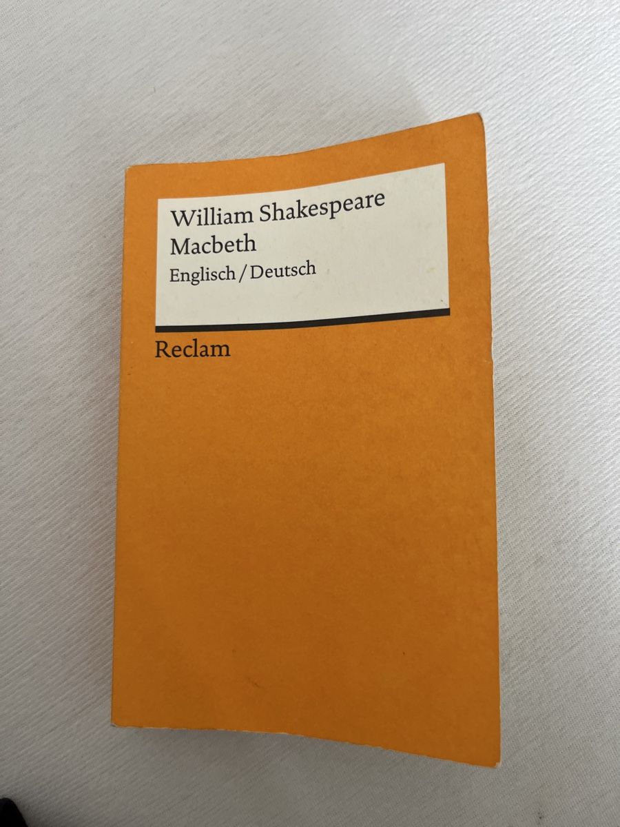 Libri: Macbeth Shakespeare (D/E) – Usato da Bottmingen venduto da vera_am