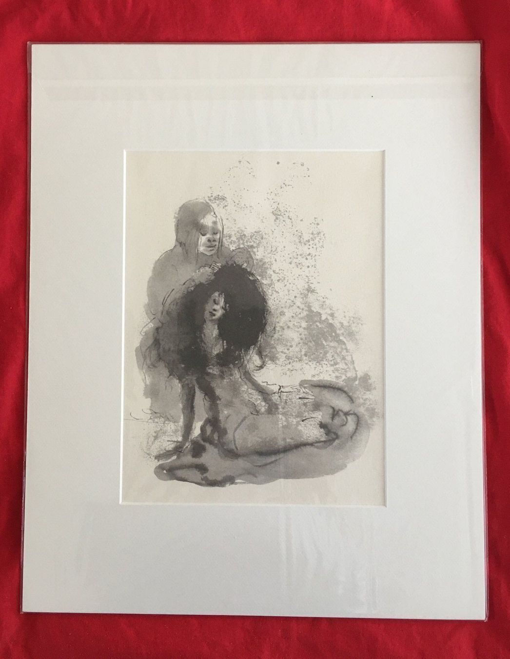 Grafica & Litografie: Leonor Fini     "Adieu IX" – Usato da Nennigkofen venduto da Sommersonnen 1