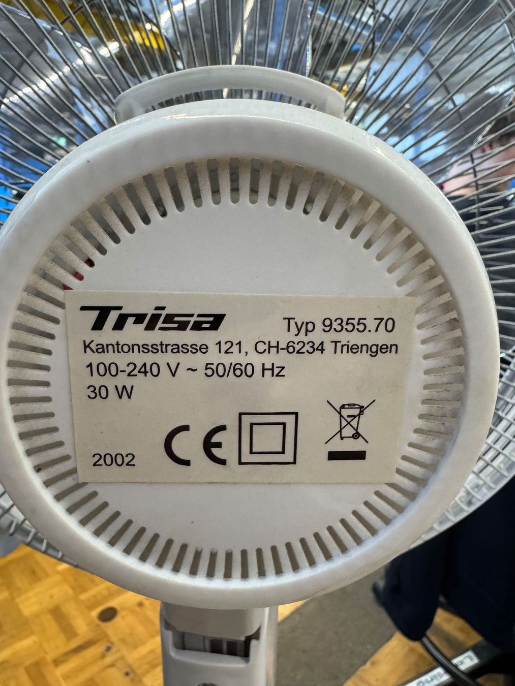 Trisa Ventilatori: Ventilator – Usato da Zürich venduto da Samir.zh 1