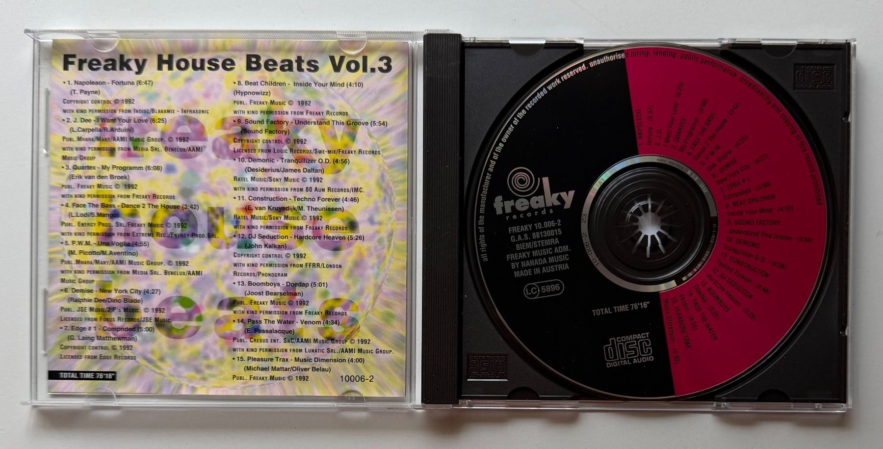 CDs: Freaky House Beats Vol.3 / Diverse  Interpreten – D'occasion à Näfels par rottabi 2