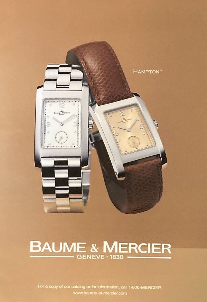 Baume & Mercier Montres: Schöne Baume Mercier Hampton 1. Generation ca. 1995 – D'occasion à Maienfeld par blgb63 8