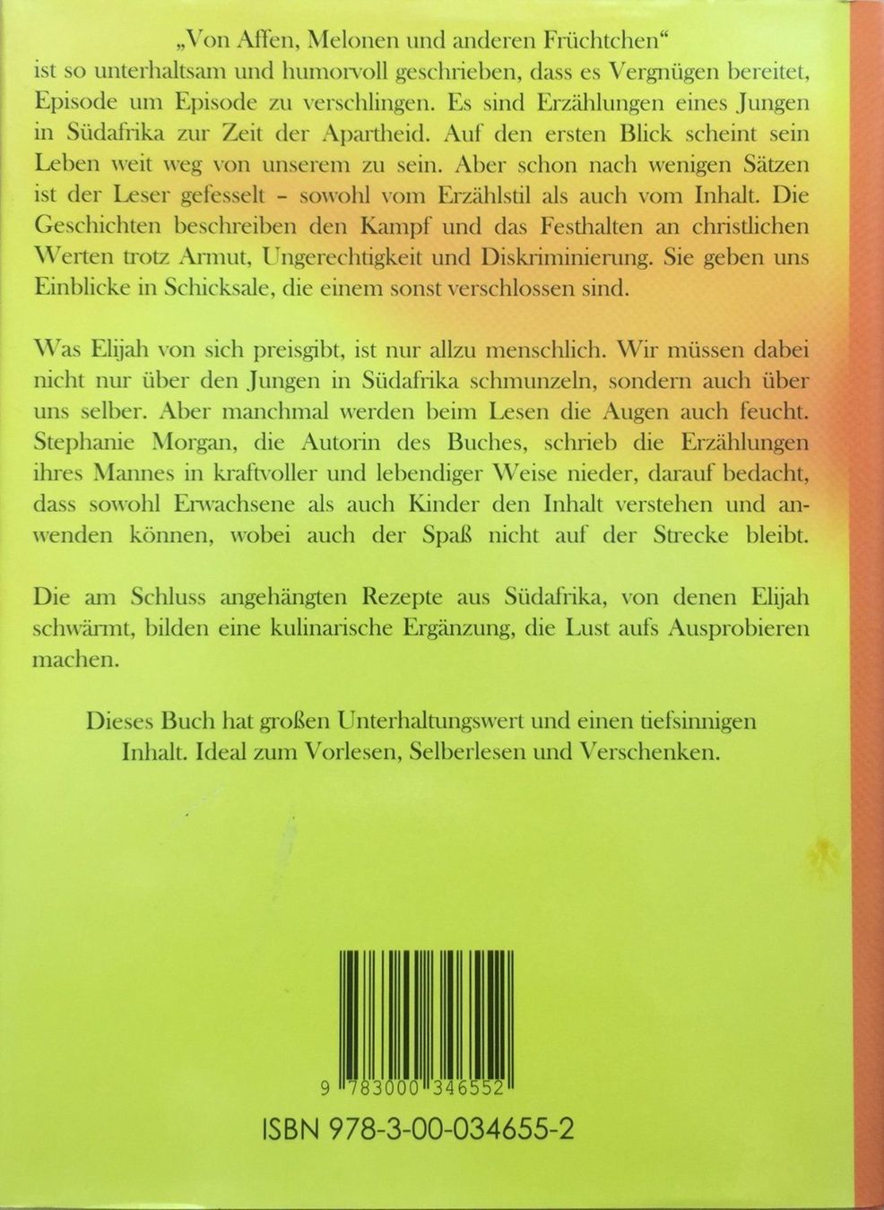 Bücher: Buch - Von Affen, Melonen u. anderen... – Gebraucht aus Leimbach TG von manu-tg 1