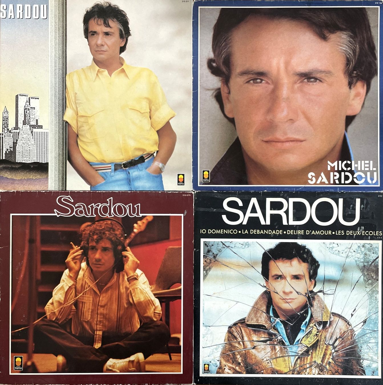 Dischi in vinile: Michel Sardou - 4 LP's – Usato da Savagnier venduto da Ne2065
