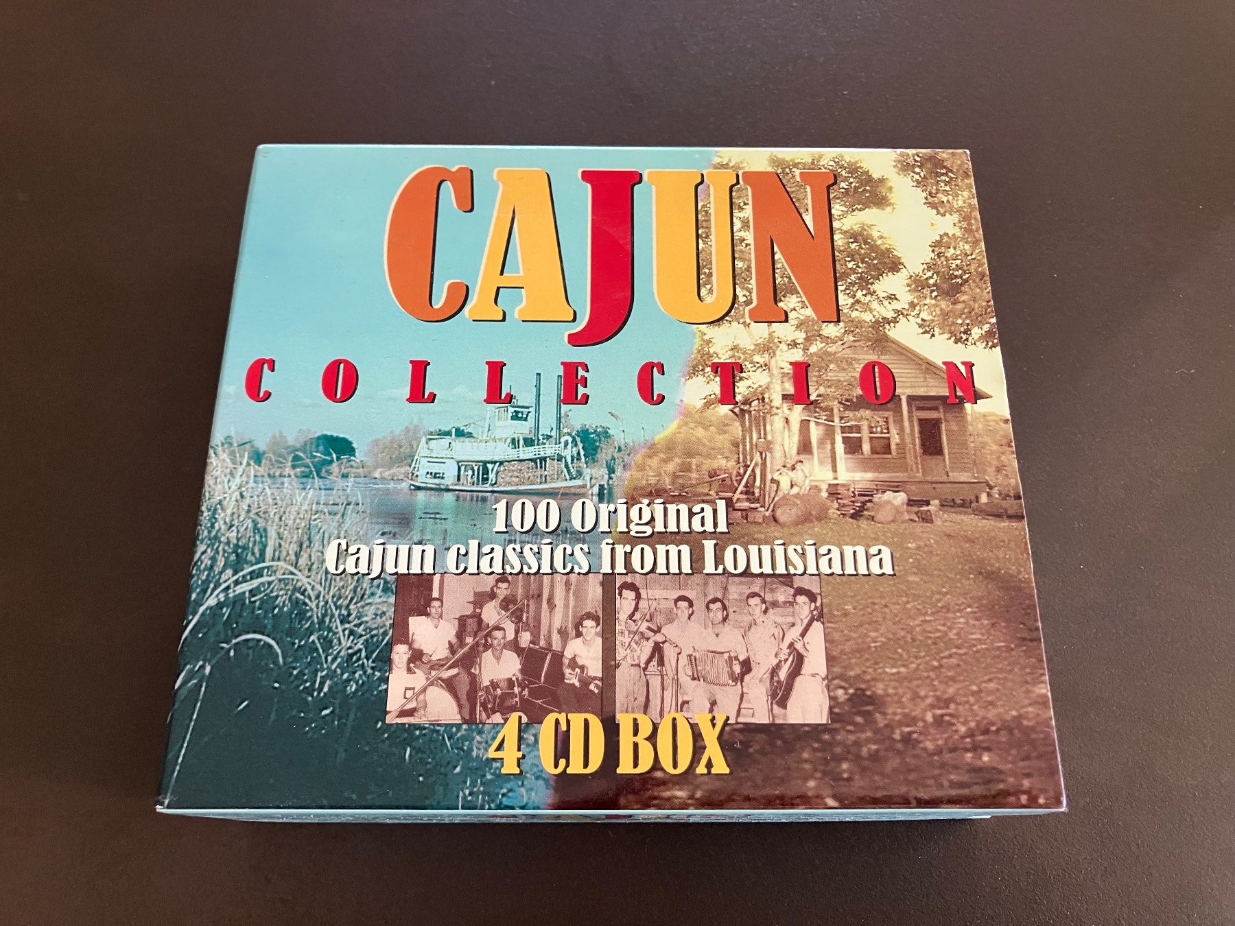 CD: 4 CD-BOX CAJUN FROM LOUISIANA – Usato da Menziken venduto da timbuktu1001