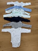 Baby Langarm Bodys Grösse 62/68, 7 Stück