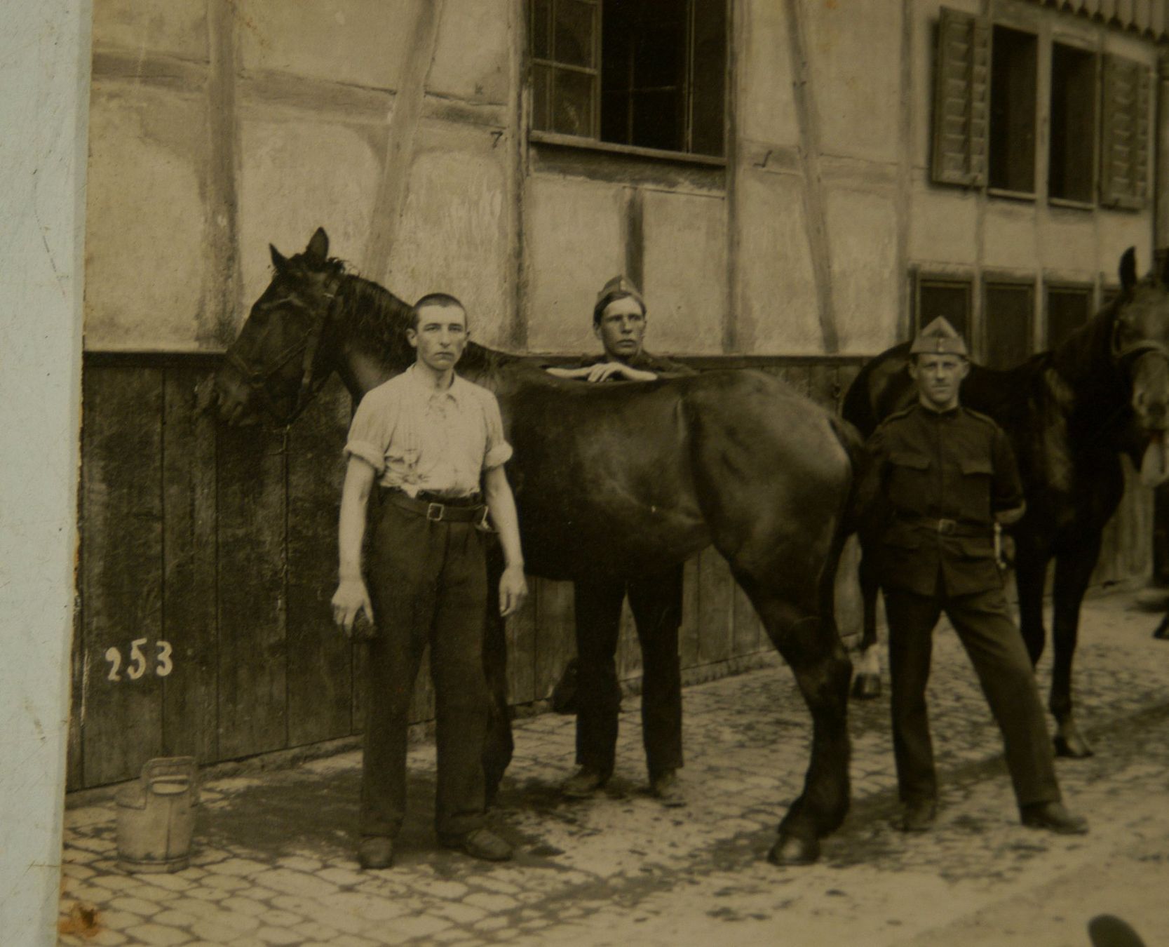 Cartoline postali: AK Militaria Pferdezug – Usato da Herisau venduto da Wisen 1