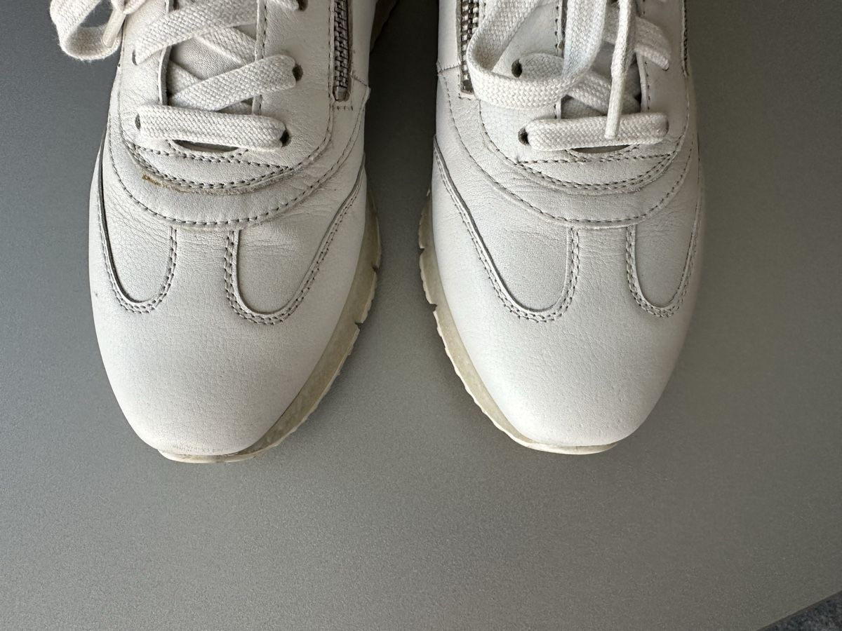 Gabor Scarpe da donna: Gabor Schuhe Sneaker, Leder, weiss, Grösse 37.5 – Usato da Wohlenschwil venduto da Richard2011 3