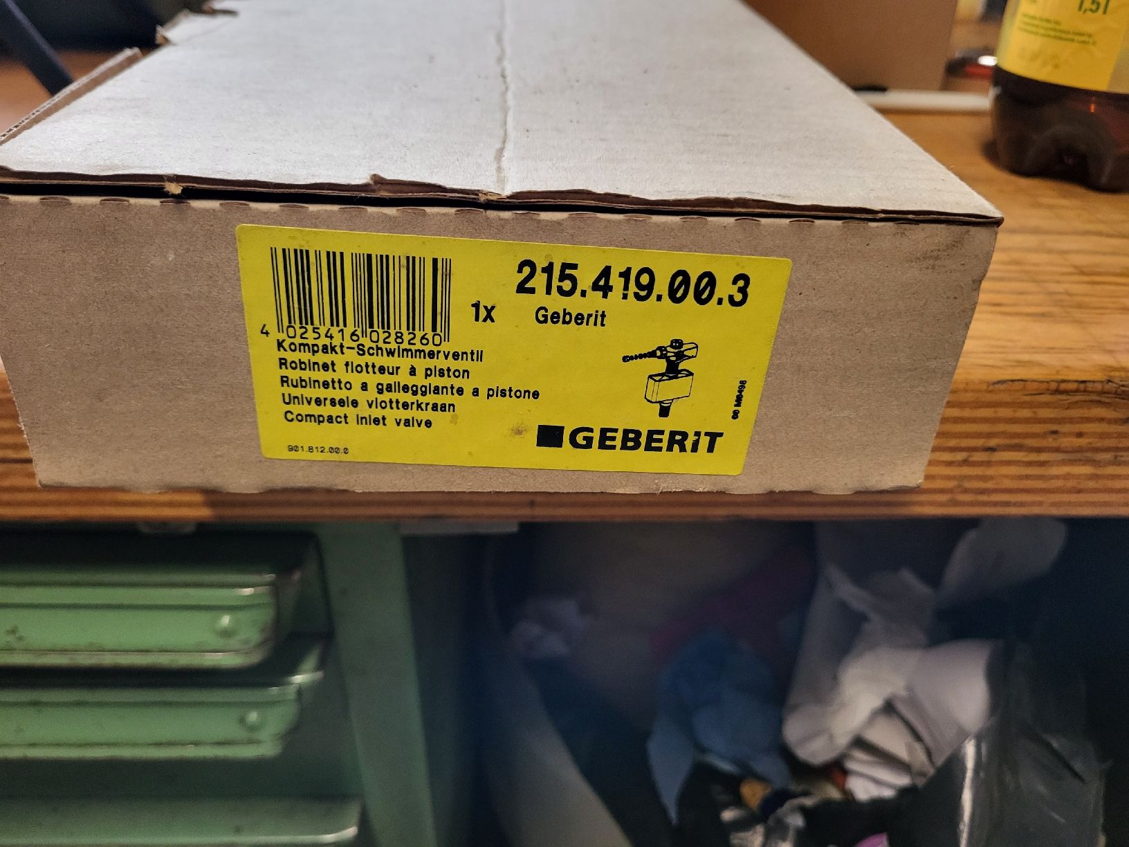 Geberit WC: Geberit Kompackt Schwimmerventil – Neu (gemäss Beschreibung) aus Obermumpf von Dustie 1