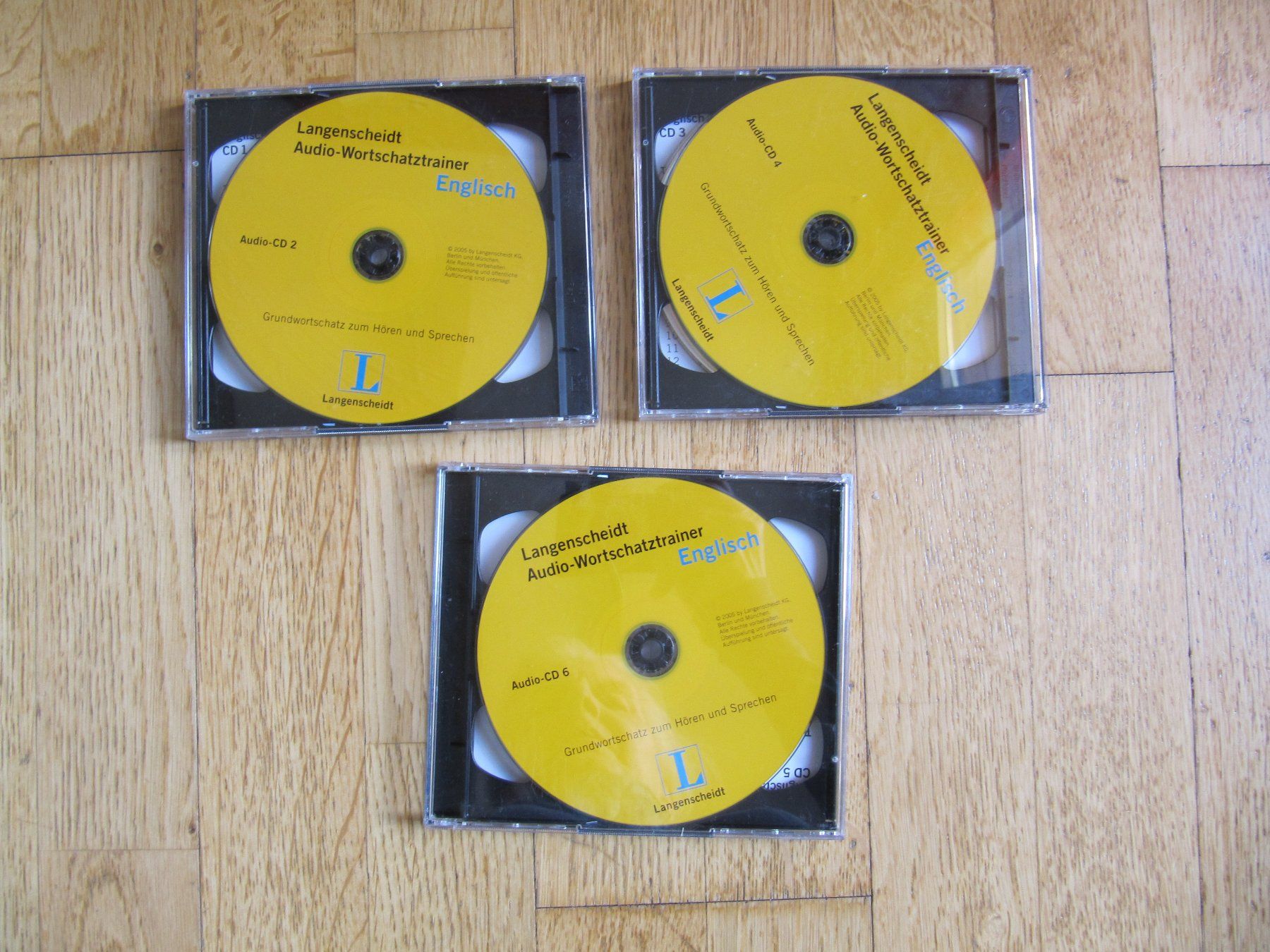 CD: Englisch Grundwortschatz Wortschatztrainer / 6 CDs – Usato da Würenlos venduto da AustralisZ 2