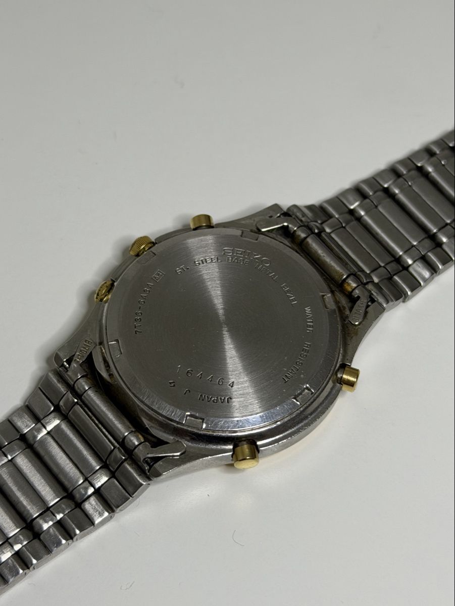 Seiko Uhren: SEIKO Chronograph Moonphase Alarm Quartz – Gebraucht aus Servion von Elliot.grnd 1