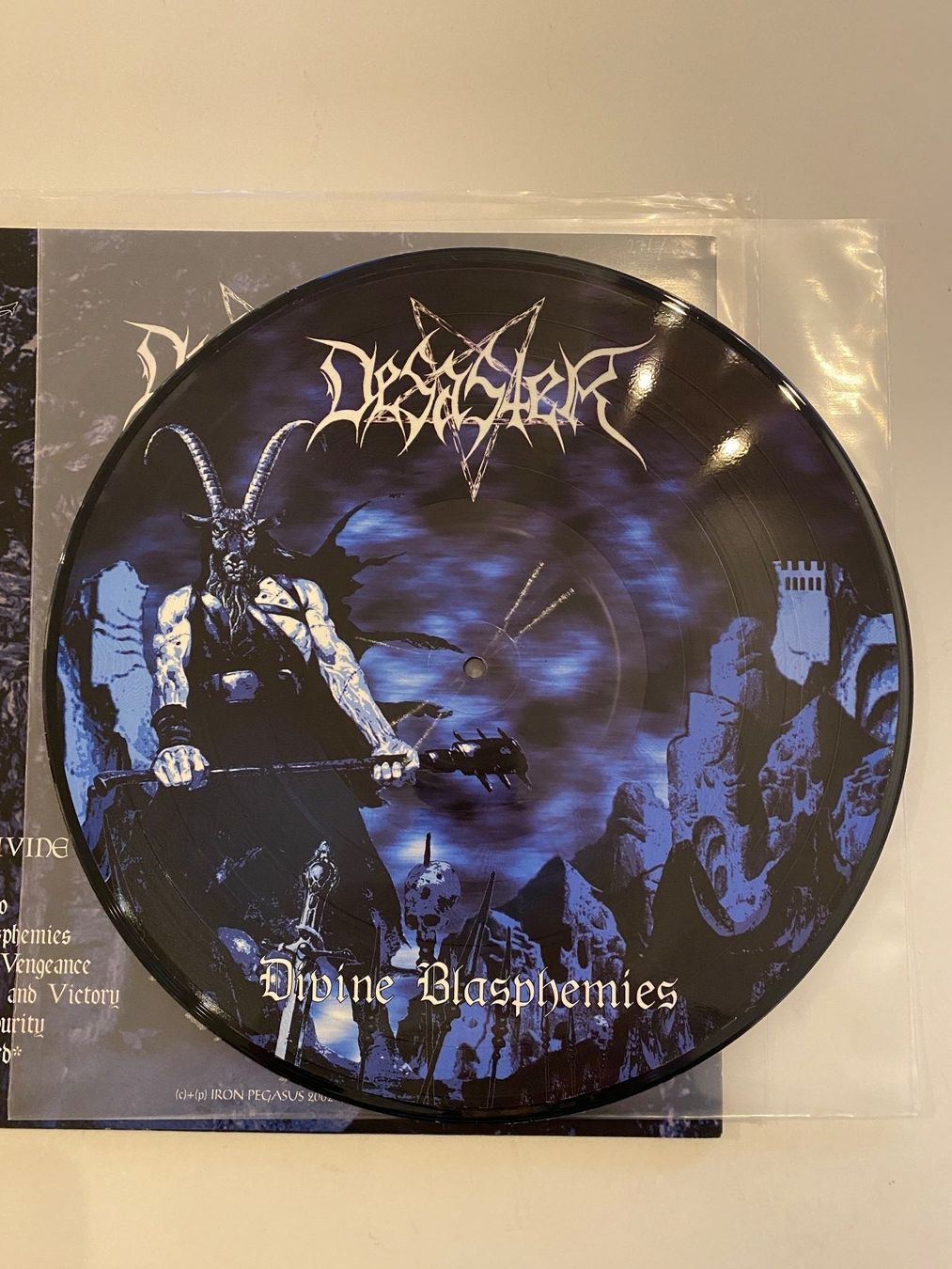 Dischi in vinile: DESASTER - BLACKENED THRASH METAL - PD Divine – Usato da Egg b. Zürich venduto da superman1975 1