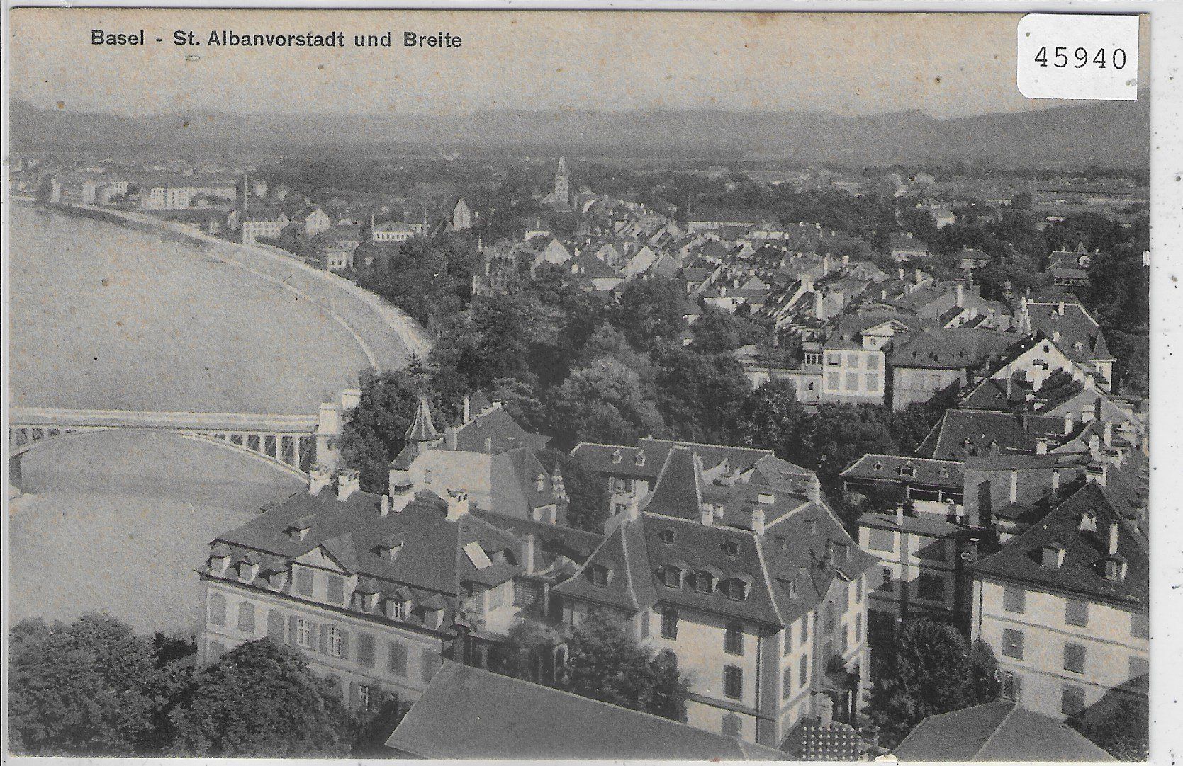 Ansichtskarten: Basel - St. Albanvorstadt und Breite – Gebraucht aus Ettingen von Kartenplanet