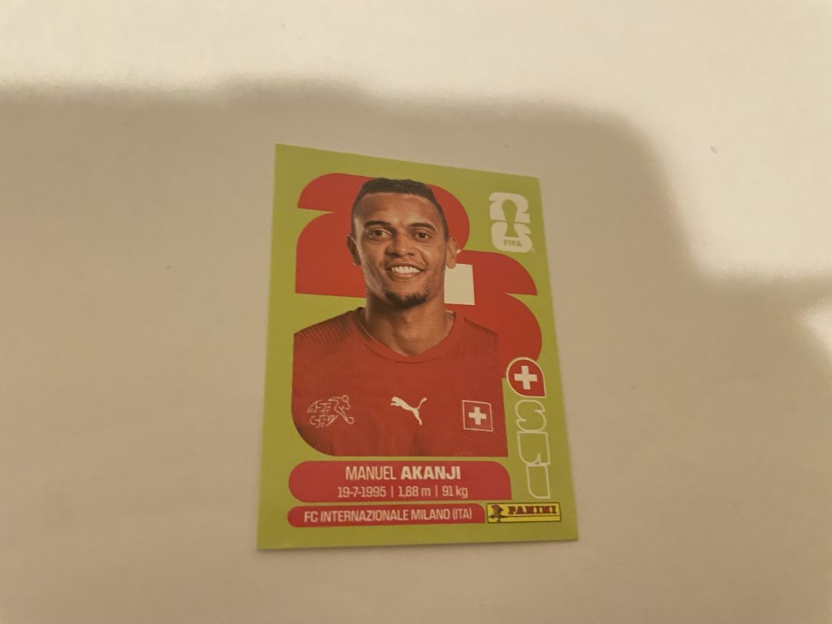 Panini Carte collezionabili: FIFA WM 2026 Manuel Akanji SUI 4 – Nuovo (secondo la descrizione) da Winterthur venduto da Cobraforce