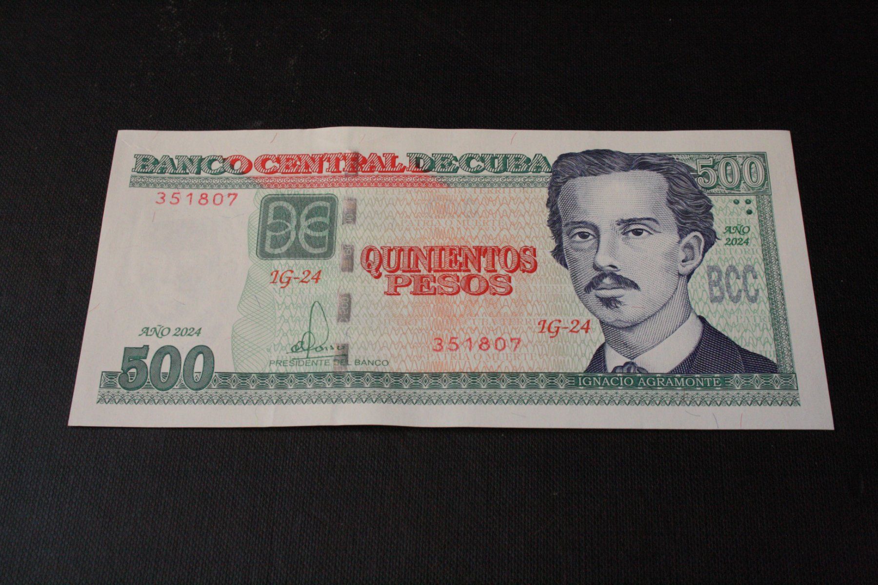 Banconote: CUBA 500 Pesos 2024 UNC – Usato da Cormondrèche venduto da Hermes.monnaies