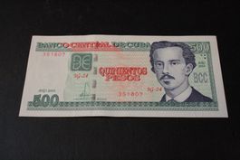 CUBA 500 Pesos 2024 UNC