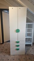 IKEA SMÅSTAD Kinder-Kleiderschrank weiss, 3 Schubladen