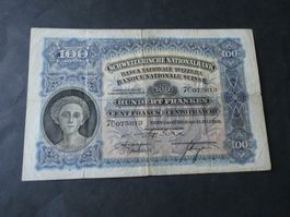 Schweiz 1931, 100 Franken