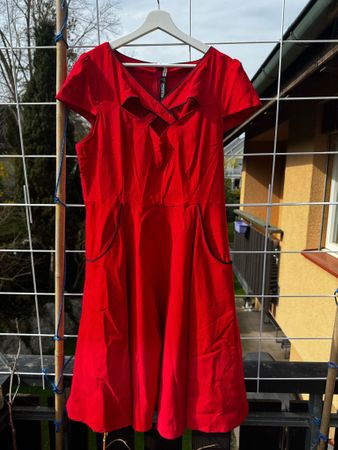 Vintage Kleid / 50's Gr. 3XL