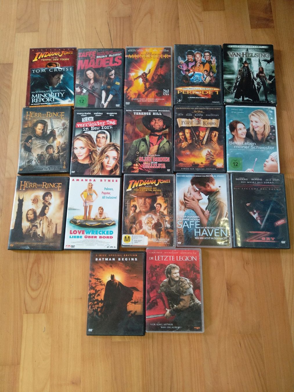 Alle DVDs: 17 Filme Diverse DVD Paket – Gebraucht aus Dierikon von tasticfantastic