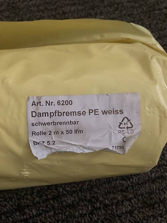 Füllmaterial: Dampfbremse – Gebraucht aus Uzwil von Jimmy1971