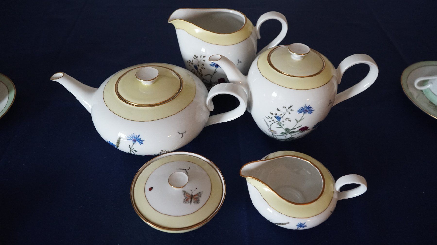 Set di piatti: Kaffee-Tee  und Kuchen Set – Usato da Bern venduto da Antikbatik 1